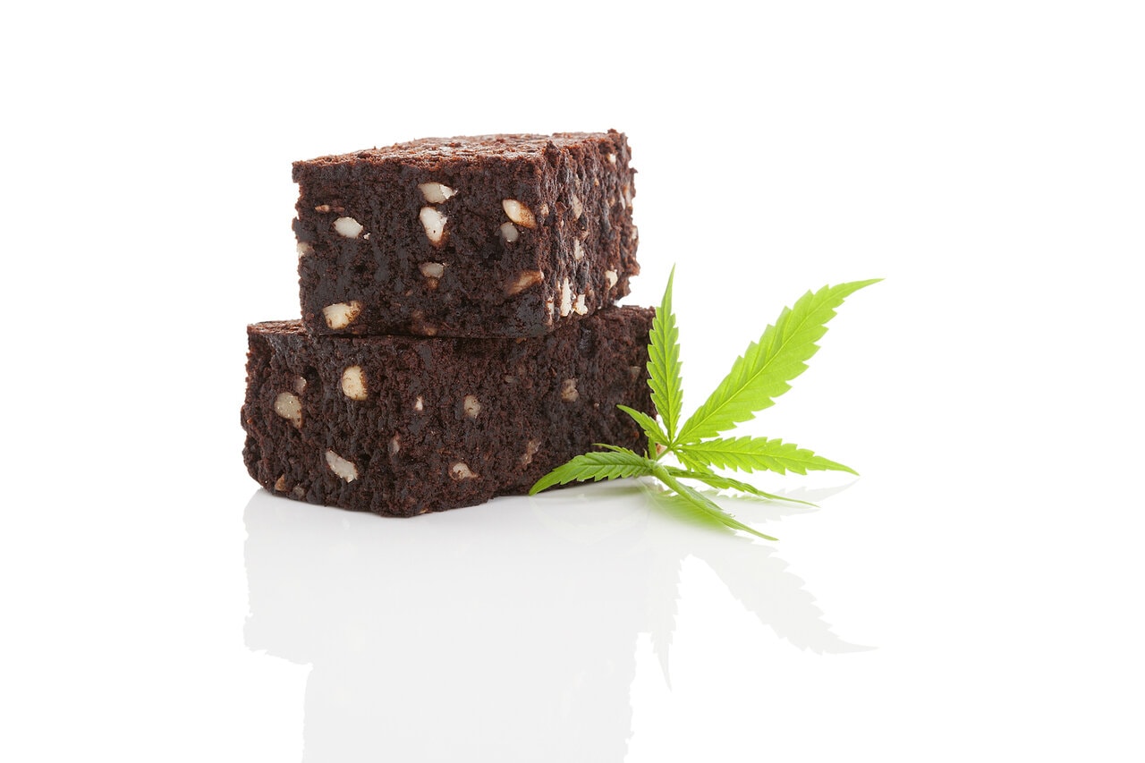 brownie au cannabis